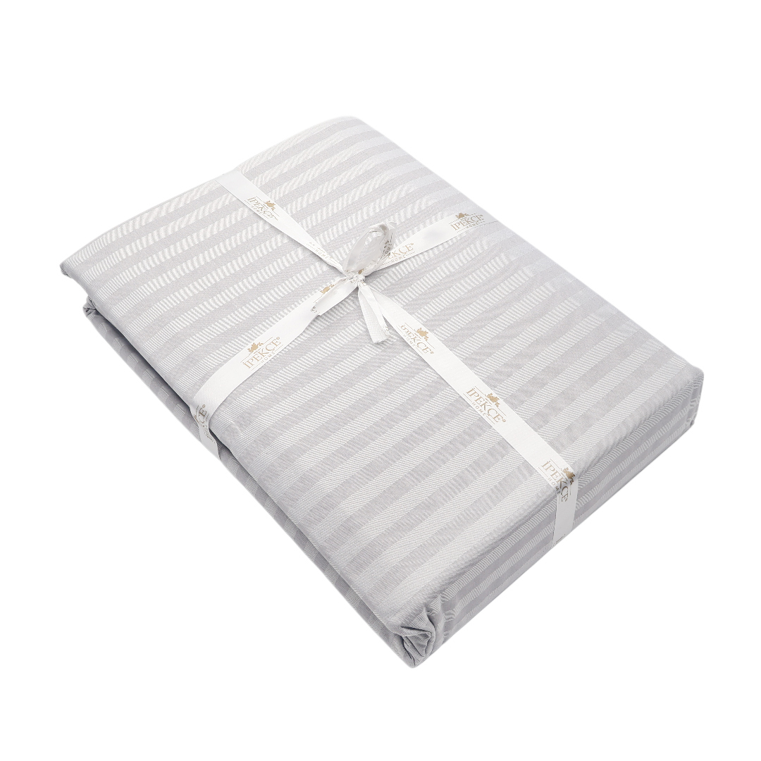 Set de lenjerie de pat Ipekce POS-04, set 4 buc, euro, bumbac, multicolor