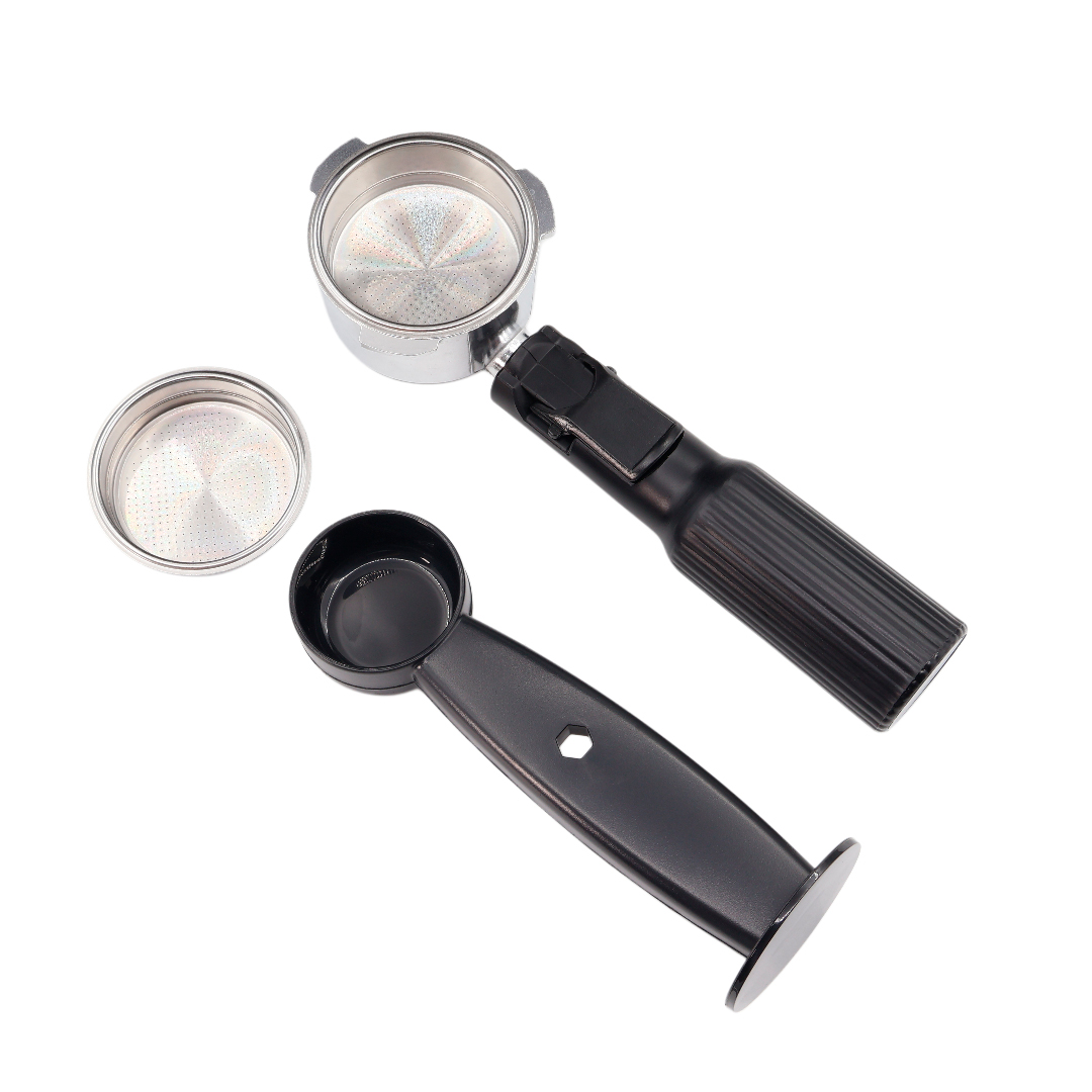 Espressor manual Tiffany TF-1622, nergu, plastic și oțel inoxibil, portfiltru cu 2 site pentru cafea, rezervor pentru lapte, 1350 W, 20 bar, 1.8 L - thumbs image 4