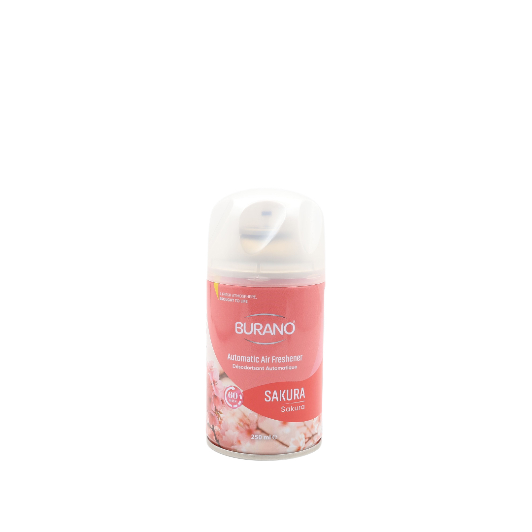Spray Rezervă BURANO "Sakura", automatic, 250ml, roz
