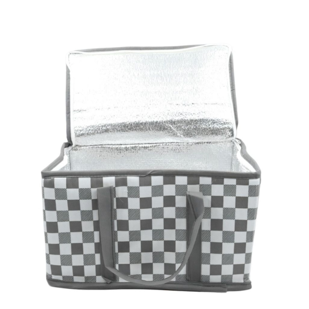 Geantă termică, 14 L, Nurteks, pliabilă, 35 x 20 x 20 cm, poliester și folie de aluminiu - thumbs image 2