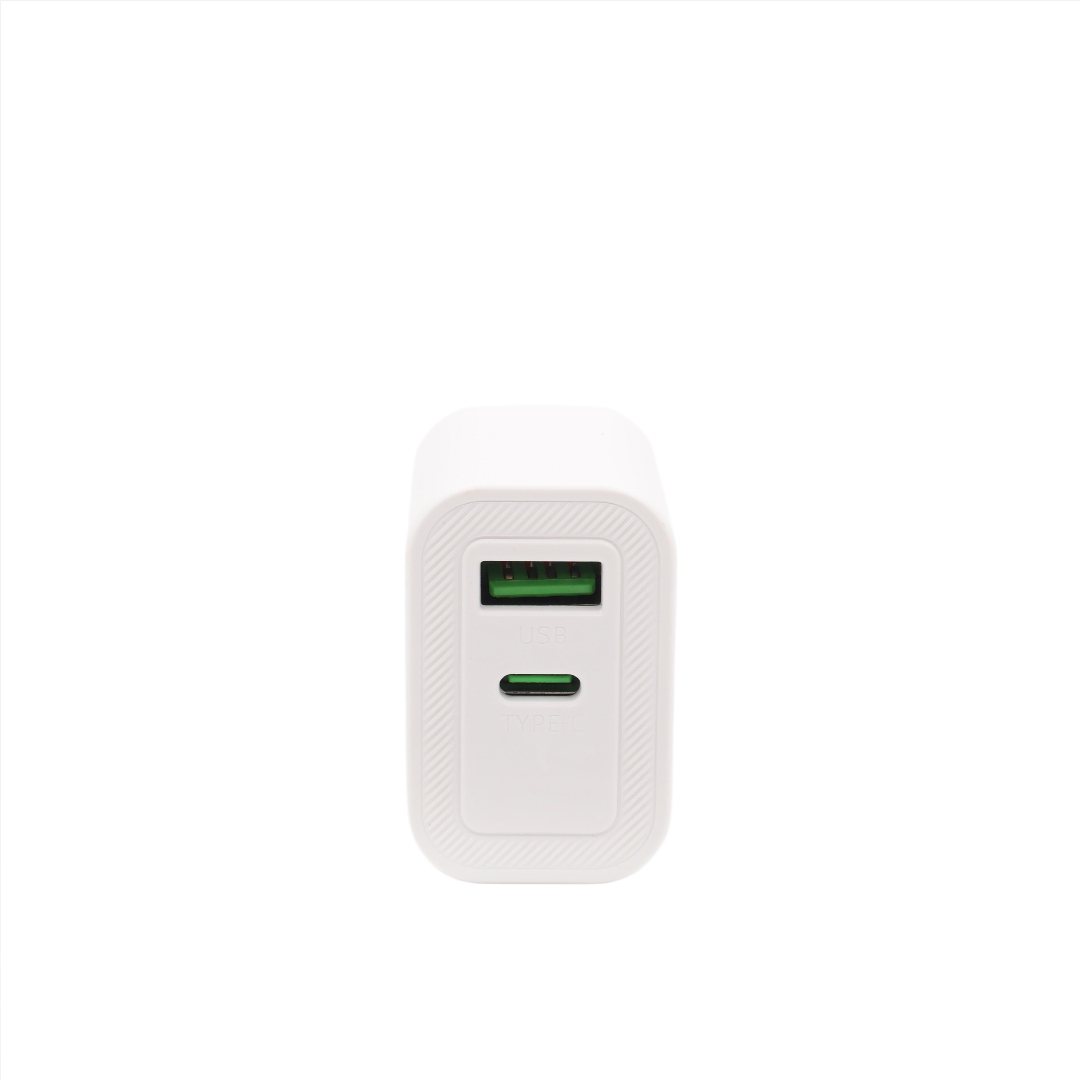 Încărcător cu cablu Kakusuga KSC-2214, alb, TYPE-C to TYPE-C 30W, QC 3.0 - thumbs image 3
