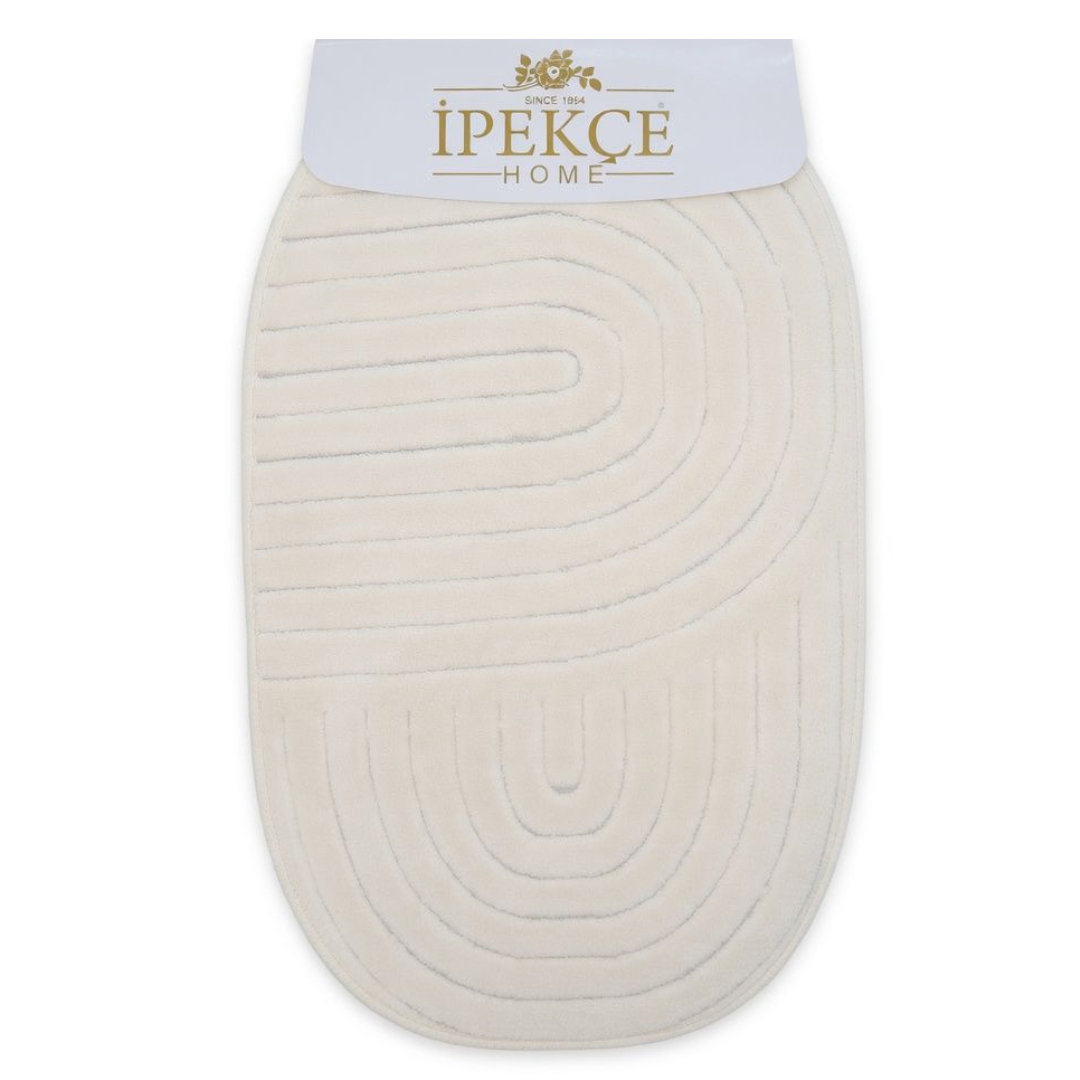 Covor baie IPEKCE, Erna oval, 2 piese, 50 × 60 cm / 60 × 100cm - thumbs image 1
