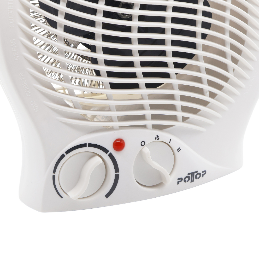 Încălzitor cu ventilator pоTор LQ-801, plastic, alb, 2000 W - thumbs image 3